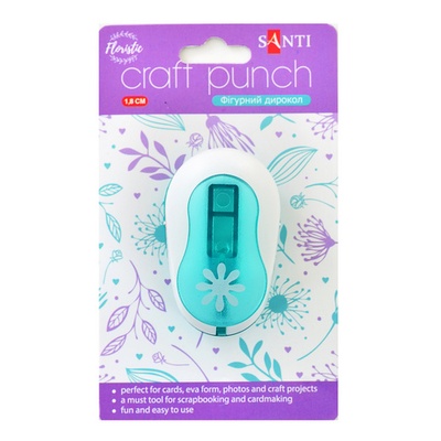 Дырокол фигурный, цветок Ромашка, 18 мм, ТМ Santi