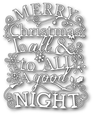 Ножі від Memory Box - Dies - Merry Christmas to All