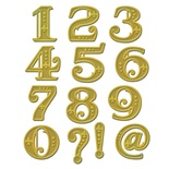 Ножи от Spellbinders – Victorian Numbers