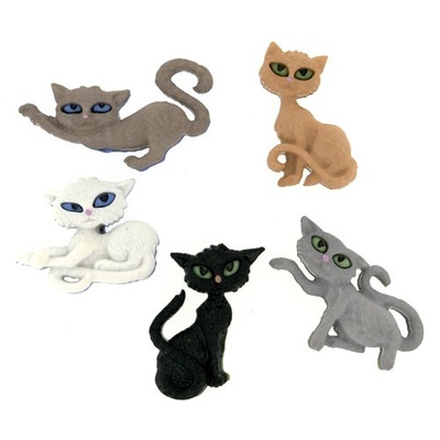 Набір декоративних ґудзиків Dress It Up - Nine Lives