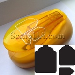 Фигурный дырокол Чарівна Мить - Фигурные тэги, размер 7.6 см