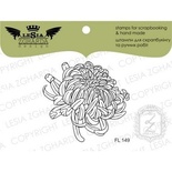 Акриловый штамп Lesia Zgharda Жоржина FL149, 5*4,6см