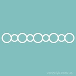 Чипборд від Вензелик - Бордюр 27, 15x111 мм