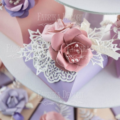 Набір паперових заготовок 006, ТМ Fabrika Dekoru, 6 штук, вибір кольору