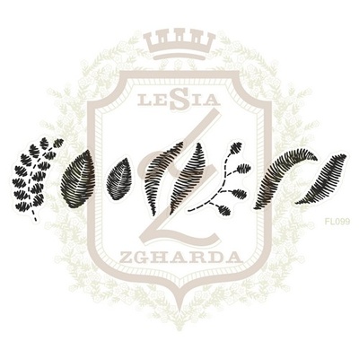 Набор акриловых штампов Lesia Zgharda FL099 Листочки