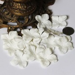 Гортензия, цвет: белый, 3,2 см, 20 шт.