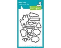Штампы + Ножи от Lawn Fawn - Lawn Cuts - Toboggan Together Dies