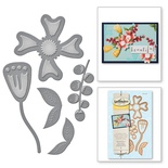 Ніж для вирубки від Spellbinders - Stylized Flower