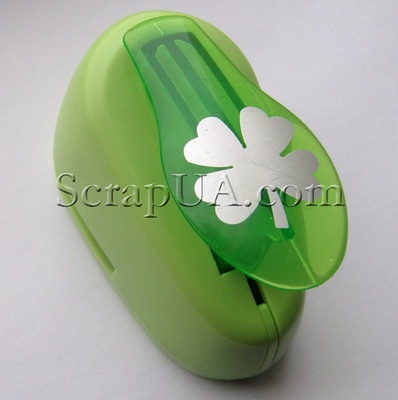 Фигурный дырокол Чарівна Мить - Лист клевера, размер 2.5 см