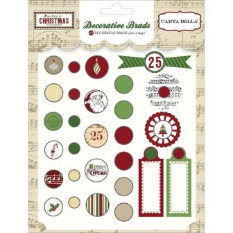 Декоративные брадсы Carta Bella - So This is Christmas