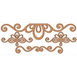 Набір декоративних елементів для шедоубокса №15, ТМ Фабрика Декору