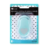 Дірокол фігурний 2,5см Heart, TM dpCraft (Dalprint)