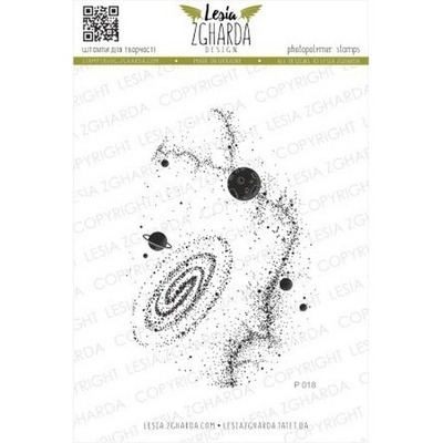 Акриловий штамп Lesia Zgharda Безмежний ВСЕСВІТ P018