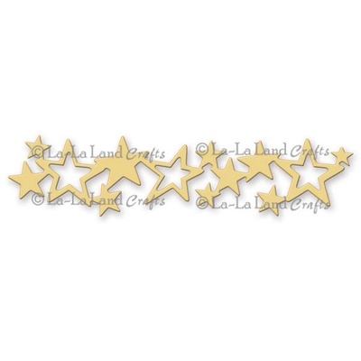 Ніж для вирубки La-La Land Crafts - Star Border
