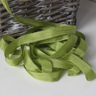 Лента Seam Binding Moss Green , ширина 14мм, длина 90см