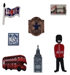 Набор декоративных пуговиц Dress It Up - England
