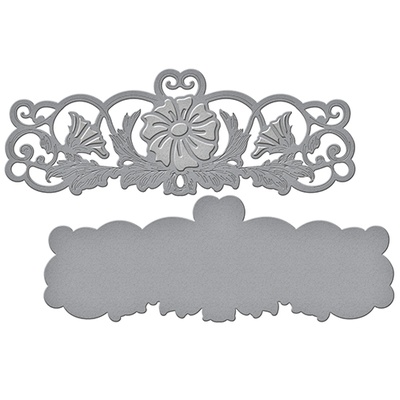 Нож для вырубки от Spellbinders - Renaissance - Acanthus Duality