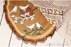 Нож для вырубки от AgiArt "Весенние трели"