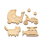 Набір декоративних фішок #524, ТМ Фабрика Декору