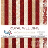 Набор двусторонней скрапбумаги от Galeria Papieru - Королевская свадьба, 30,5х30,5 см