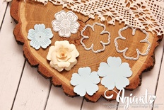 Ножи для вырубки от AgiArt - Цветы шиповника