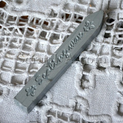 Воск для сургучной печати, цвет серебро, 9х1х1см,  1штука