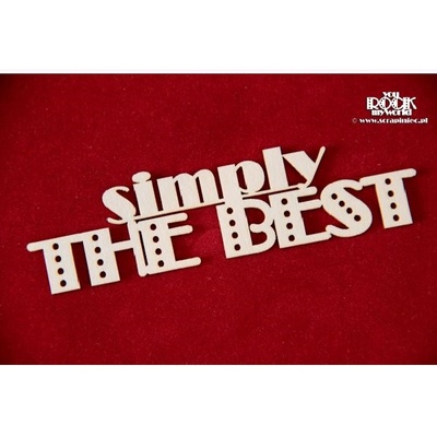 Чипборд Scrapiniec - You Rock - Simply the BEST