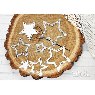 Ножи для вырубки "Праздничные звезды" от AgiArt