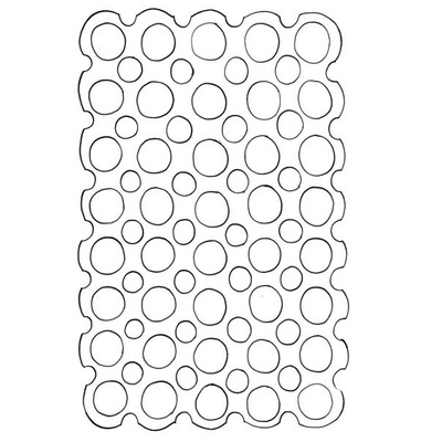 Маска Ranger - Dyan Reaveley - Dylusions - Stensils - Circles Small, 13x20 см