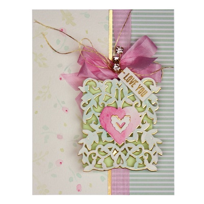 Ножі від Spellbinders — Heart Leaves