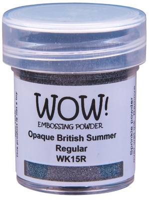 Пудра для эмбоссинга от WOW - British Summer - Regular, 15 мл