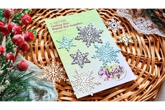 Ножі для вирубки "Сніжинки сет №7" від AgiArt, 49 мм; 32 мм