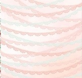 Аркуш скрап-паперу ScrapEgo -  Мережива, Лапонька-донька, 30,5x30,5см