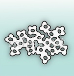 Нож для вырубки от MiMiCut - Черешневый сад, 50x34 мм