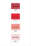 Набор чернил от Altenew - Red Sunset Mini Cube Set