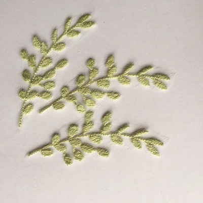 Набір ажурних гілок від Allmacrfat, колір на вибір, у набір 3 шт.