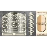 Чипборд Фабрика Декору - FDCH-132, колір молочний, крафт