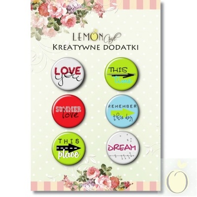 Фішки LemonCraft - Words 3, на клейовій основі