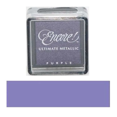 Чернила Tsukineko Encore Ultimate Metallic Small Ink Pad - Purple