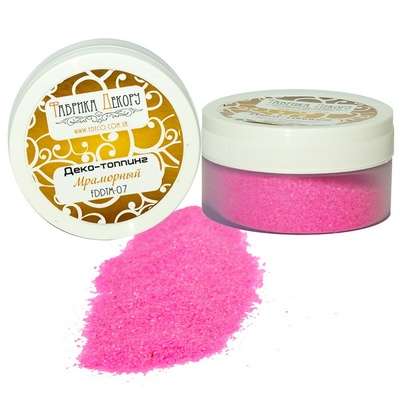 Топінг мармуровий Фабрика Декору - Рожевий фламінго