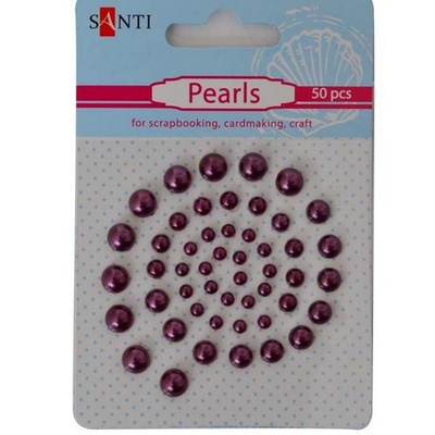 Набір перлин самоклейних стираючи вишня, 50 шт., ТМ Santi