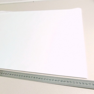 Папиросная бумага тишью 50х70 см  (слож.12,5 х 19см), цвет: белый, 10 листов