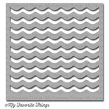 Маска My Favorite Things - Stencil Waves, 15х15см