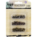 Брадсы от Prima - Sunrise Sunset Mechanicals Metal Vintage Trinkets, 100 шт.