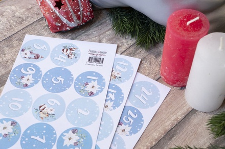 Набір для творчості Адвент-календар #10 UA, ТМ Fabrika Decoru, укр.мова