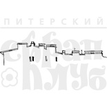 Акриловые штампы дизайна Елены Виноградовой "Крыша"