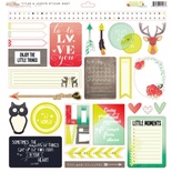 Наліпки від Glitz Design - Finnley Cardstock Stickers - Titles & Accents