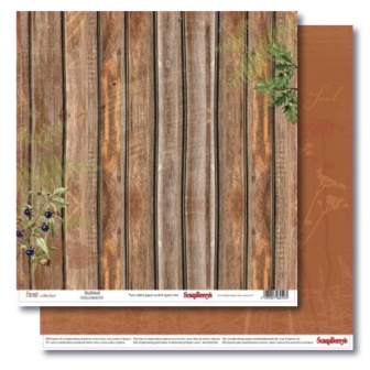 Набір паперу для скрапбукінгу від ScrapBerryʼs - В лісі, 30,5x30,5см, 190 г/м², 11 шт.