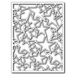 Ніж для вирубки Frantic Stamper Precision Die - Star Card Panel