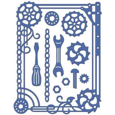 Ніж для вирубки Crafty Ann - Frame (Steampunk)